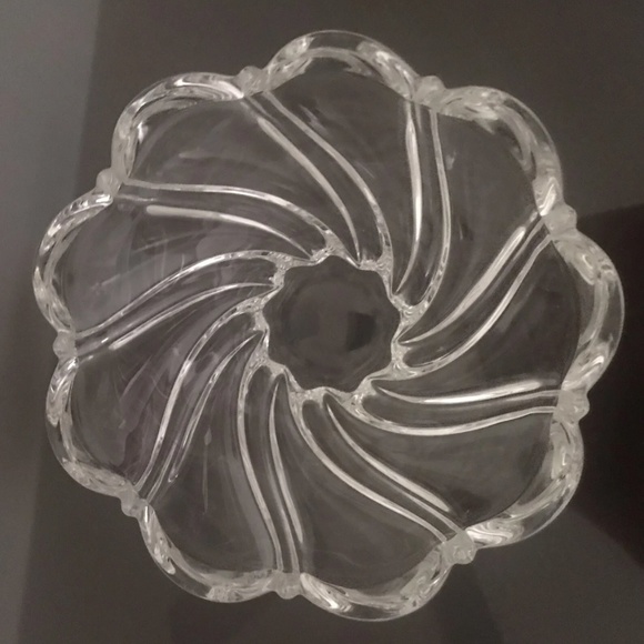 VINTAGE MIKASA CRYSTAL CANDY, SALAD, NUT, FRUIT BOWLS, SET OF 2 - Picture 2 of 6